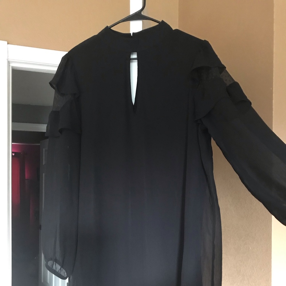Express chiffon dress